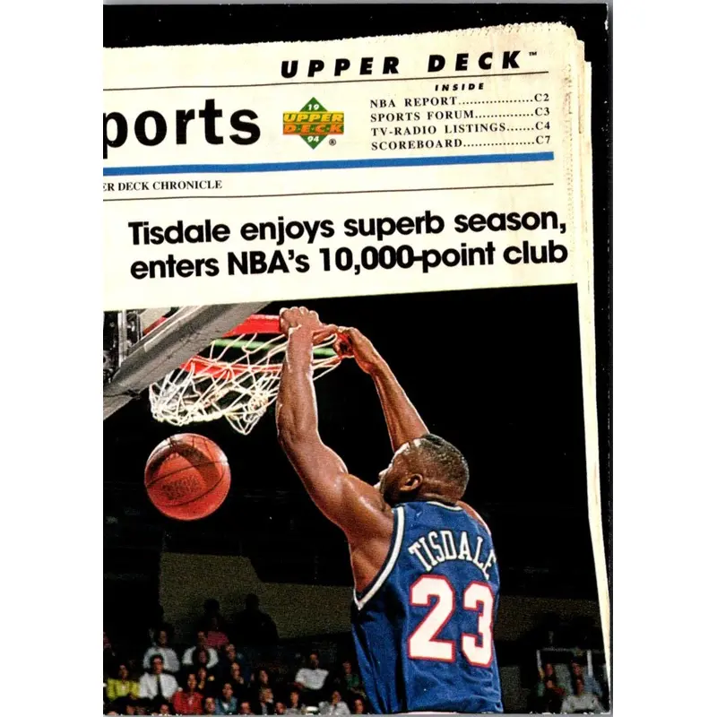 1993 Upper Deck Special Edition Wayman Tisdale #221