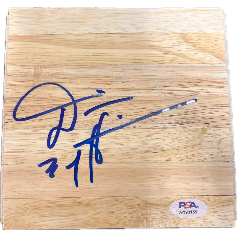 Devin Harris Signed Floorboard PSA/DNA Autographed Nets
