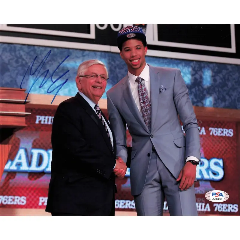 Michael Carter-Williams signed 8x10 photo PSA/DNA Philadelphia 76ers Autographed