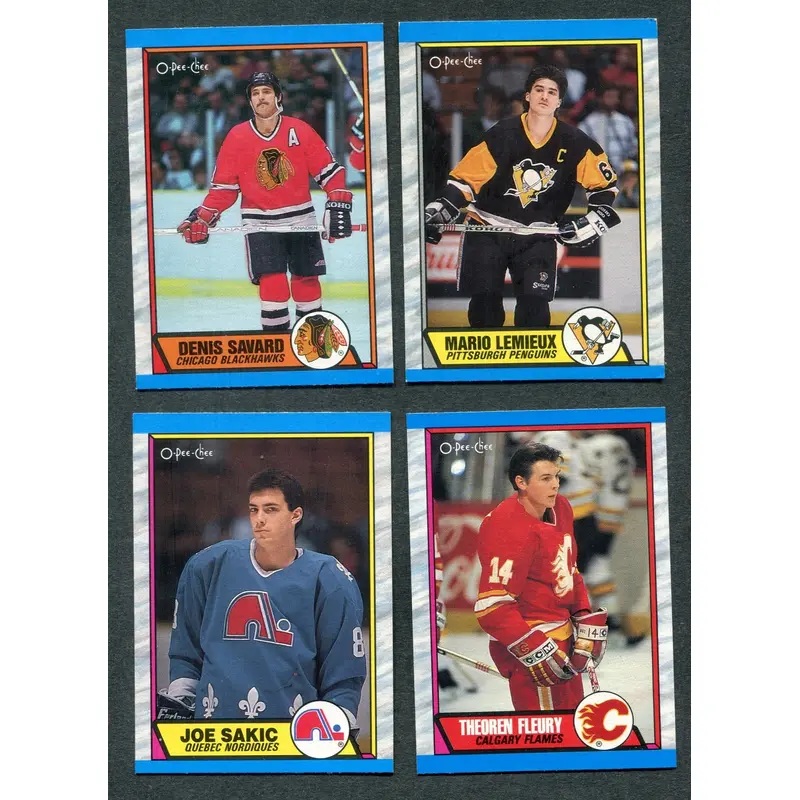 1989/90 OPC O-Pee-Chee Hockey Complete Set NM/MT MT (330) (23-214)