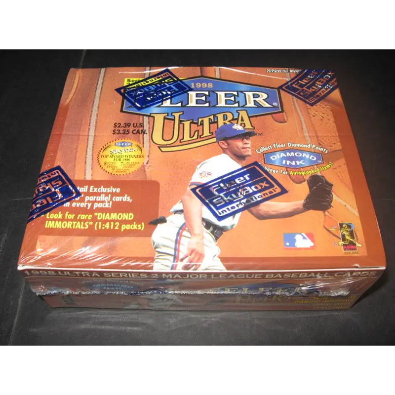 1998 Fleer Ultra Baseball Series 2 Box (Retail)