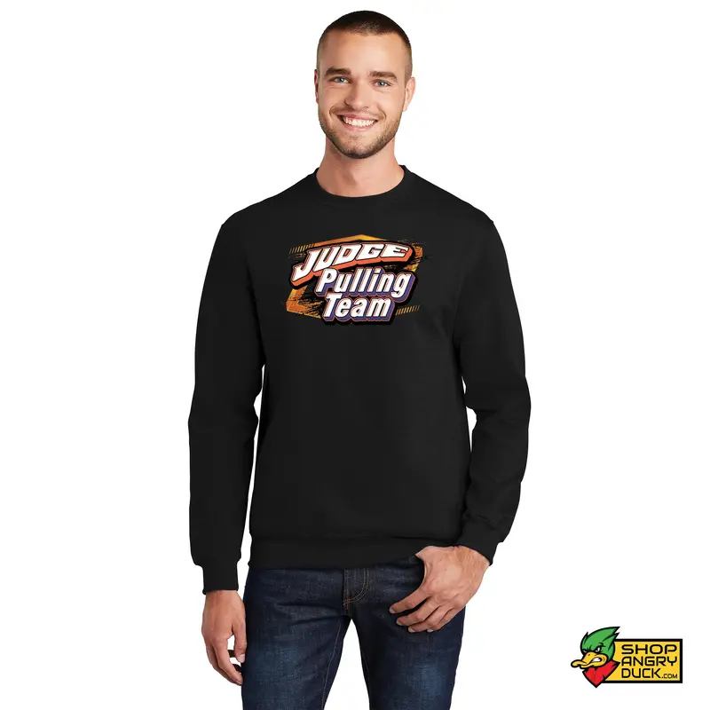 Judge Pulling Team Logo Crewneck Sweatshirt