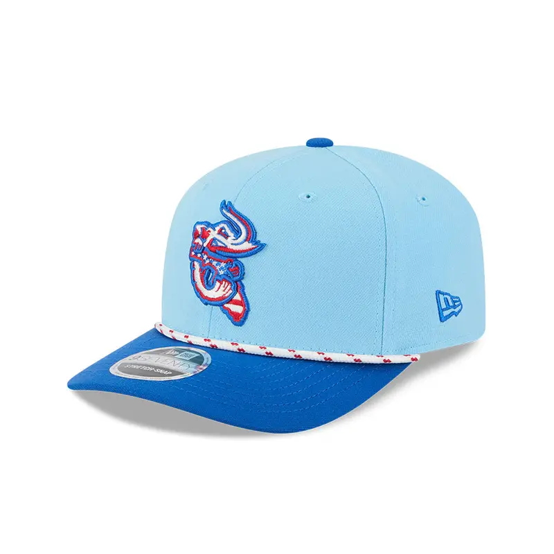 Jacksonville Jumbo Shrimp New Era 2025 4th of July 9Seventy