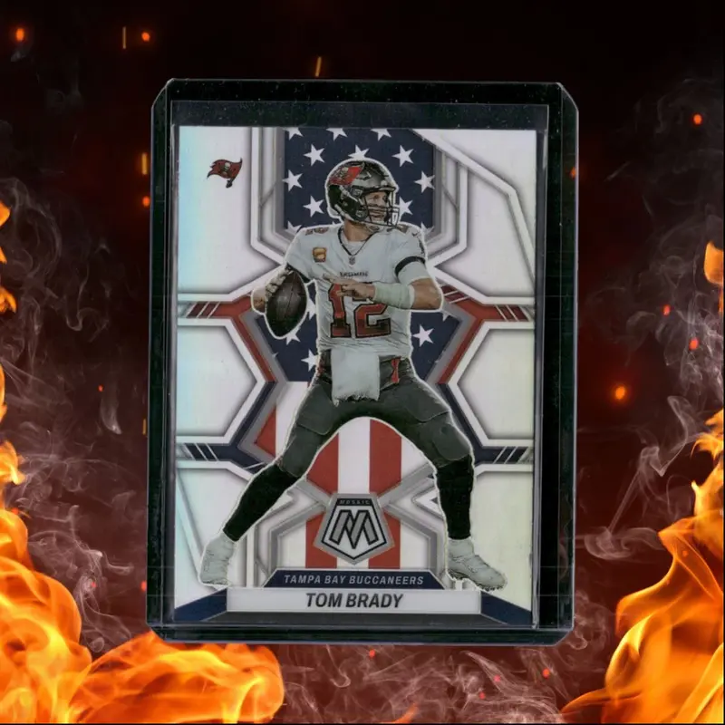 2022 Panini Mosaic Tom Brady National Pride Silver Prizm #251