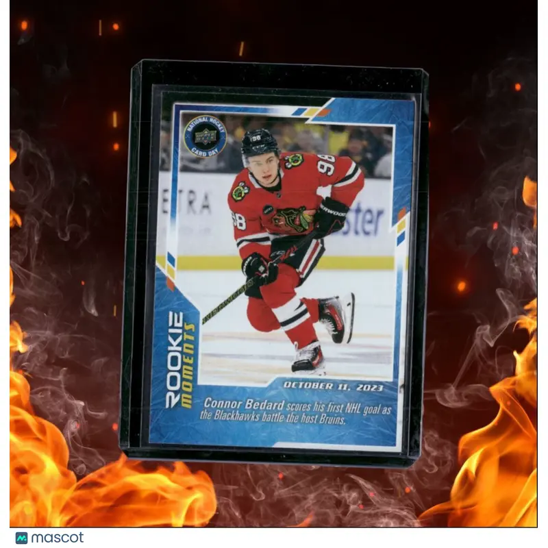 2024-25 Upper Deck National Hockey Card Day Connor Bedard Moments (I) Rookie