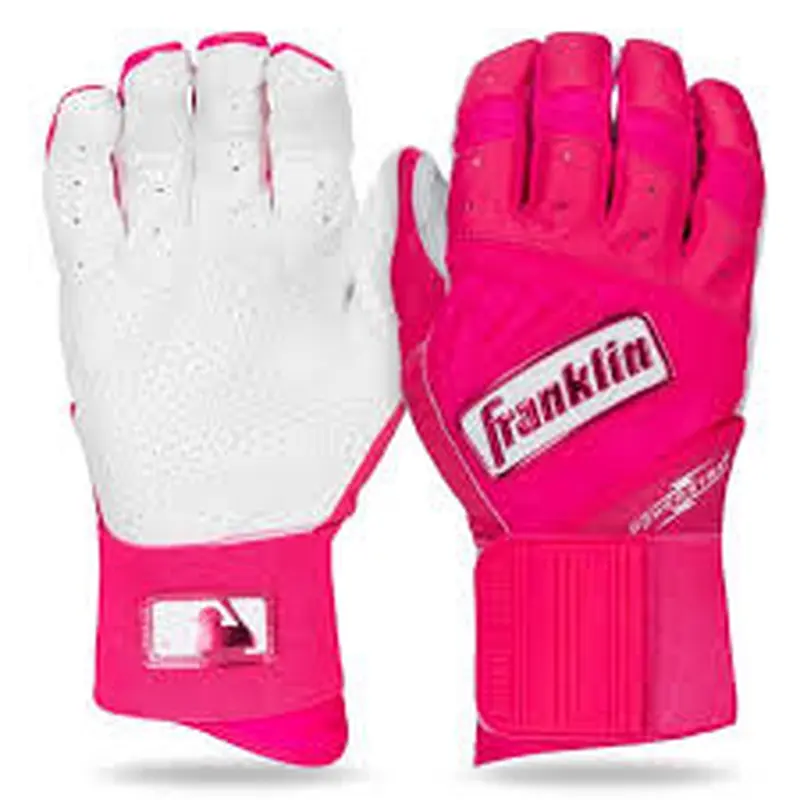 New Franklin Powerstrap Hi-Lite Infinite Series Batting Gloves Size Large-Pink