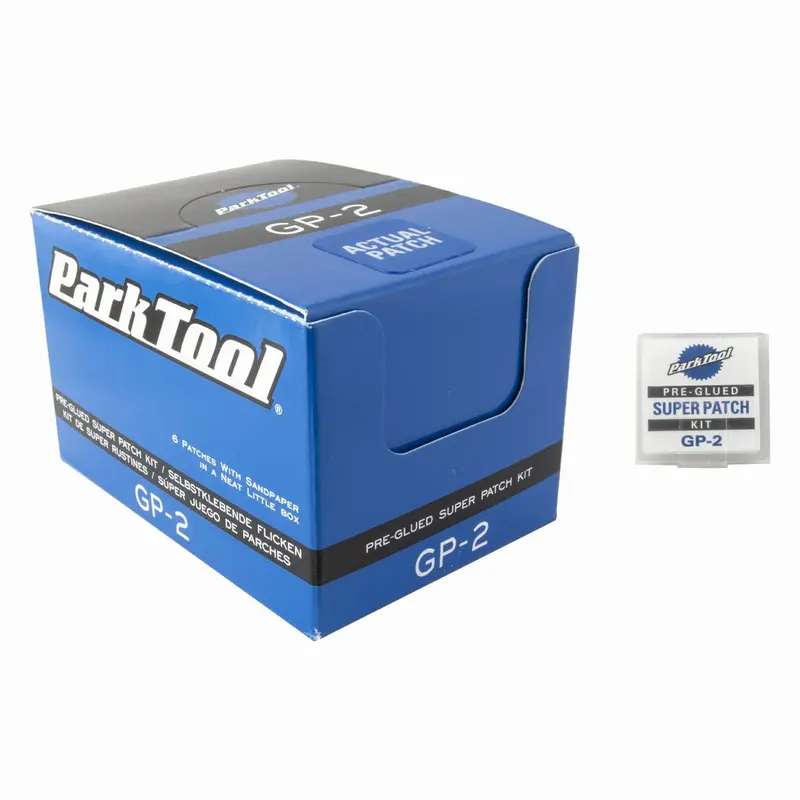 New Park Tool GP-2 Pre-Glued Super Patch Tire Kit
