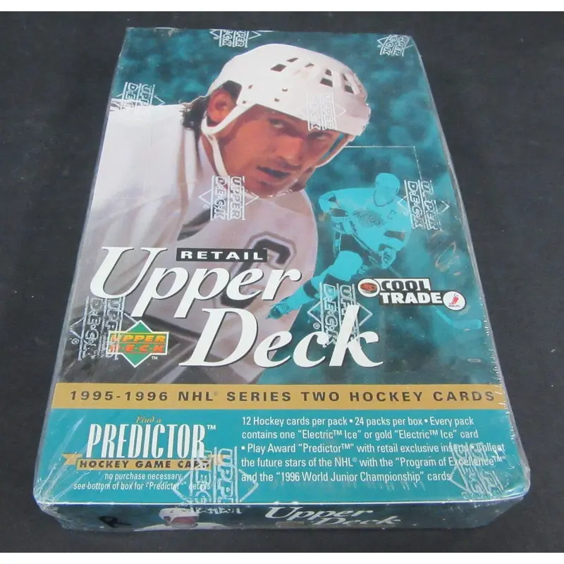 1995/96 Upper Deck Hockey Series 2 Box (Retail) (24/12)