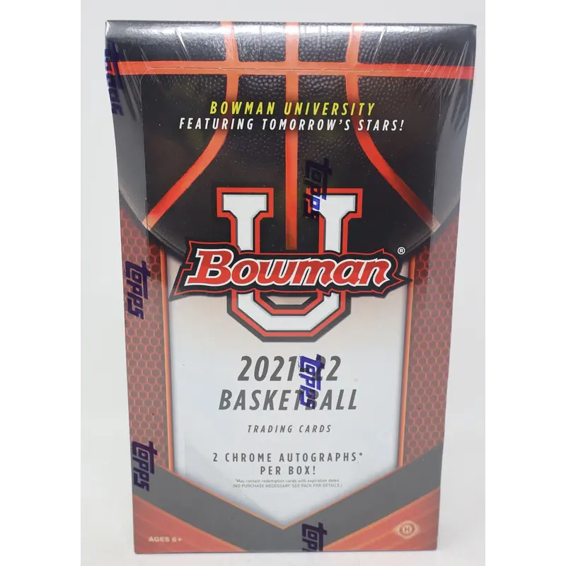2021/22 Bowman University Basketball Box (Hobby) (24/4)