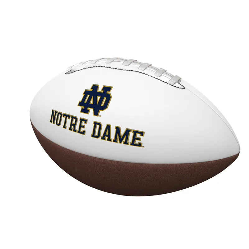Notre Dame / Virginia 2024 Match Up Game Mini Autograph Football