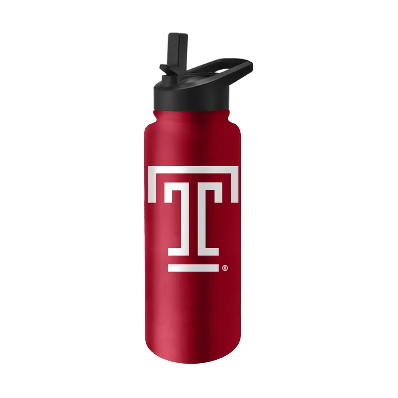 Temple 34oz Logo Quencher Bottle