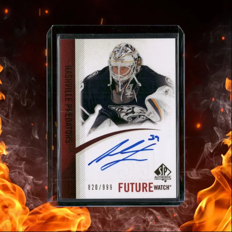 2010-11 SP Authentic Anders Lindback Future Watch Rookie Auto 820/999 #269