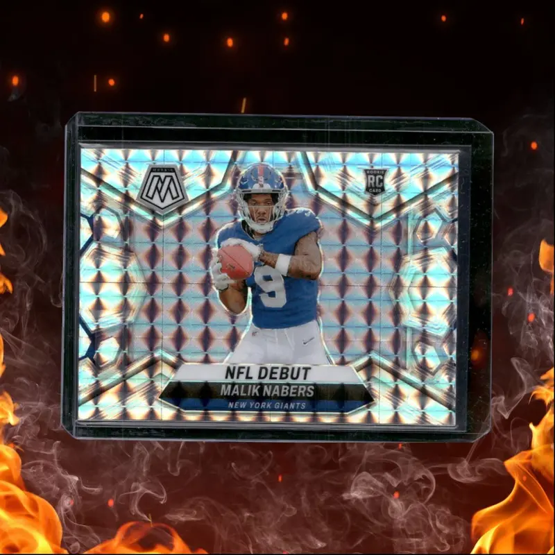 2024 Panini Mosaic Malik Nabers NFL debut Mosaic Prizm Rookie #284