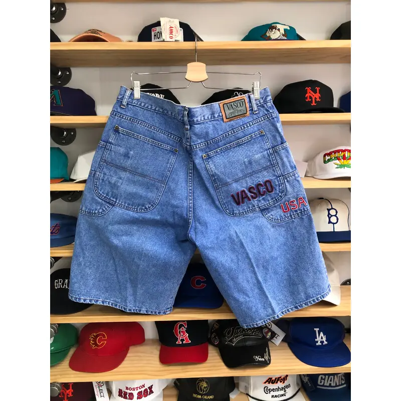 Vintage Vasco Jeans Carpenter Style Spellout Jorts Size 38