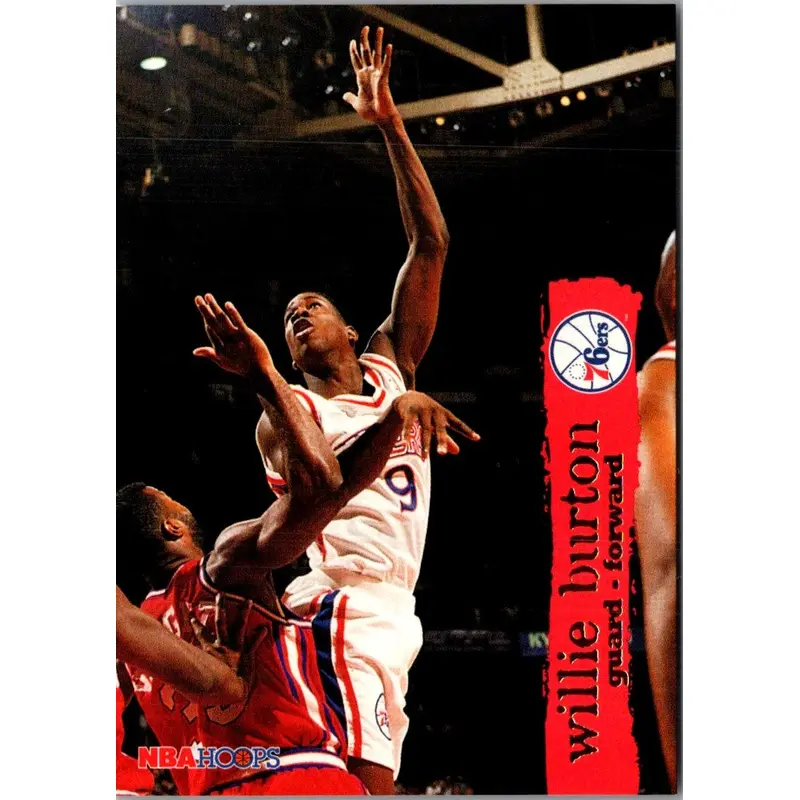 1995 Hoops Willie Burton #122