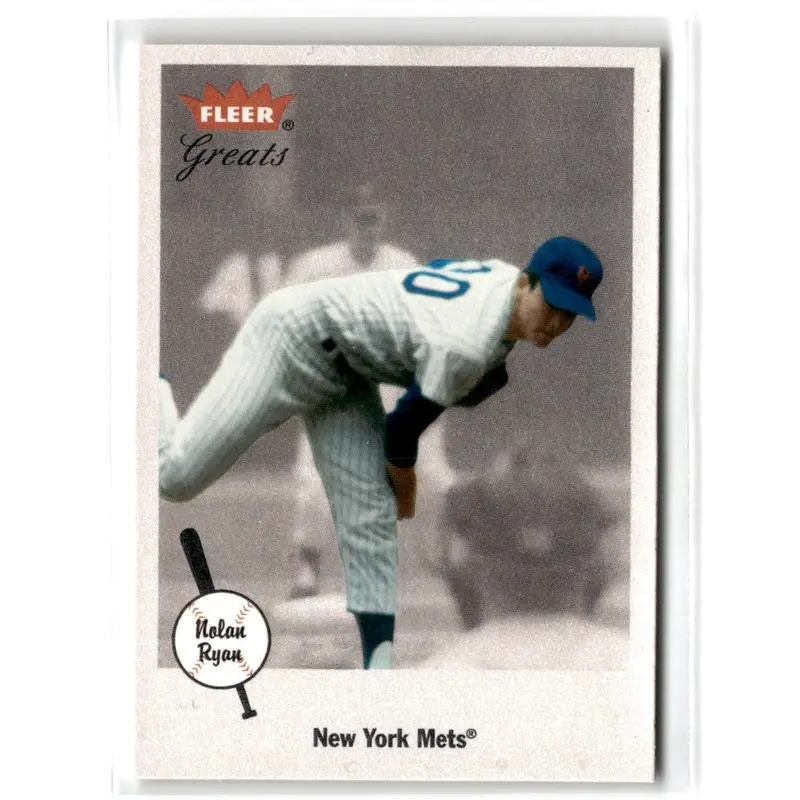 2002 Fleer Greats of the Game Nolan Ryan #61