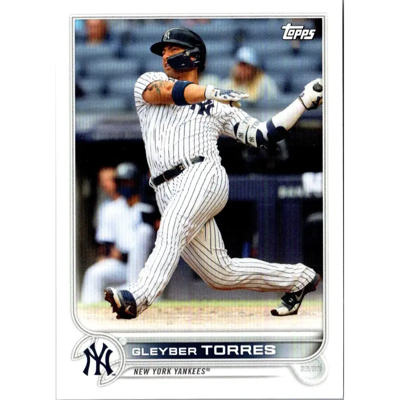 2021 Panini Chronicles Overdrive Blue Velocity Gleyber Torres #6