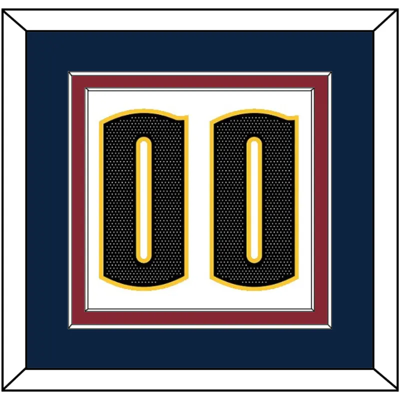 Denver Number - White Association - Double Mat 3