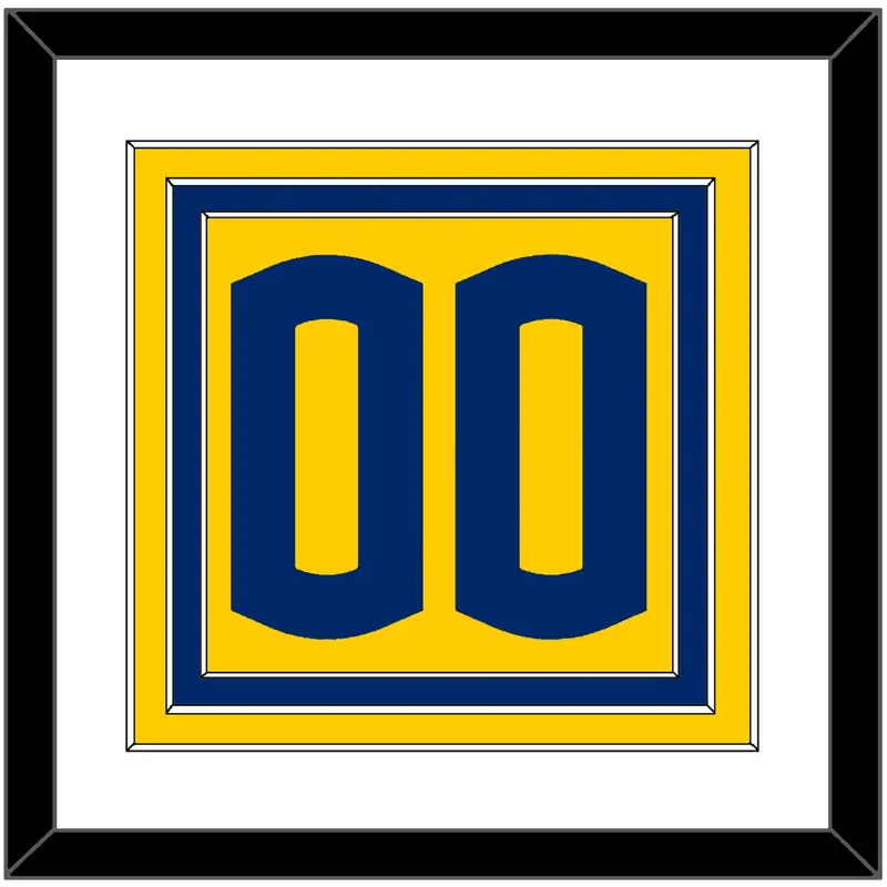 Sweden Mens Hockey Number - 2025 4 Nations Gold - Triple Mat 1