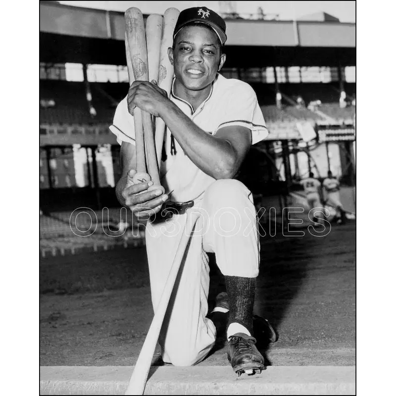 Willie Mays 8X10 Photo - 1955 New York Giants - 970