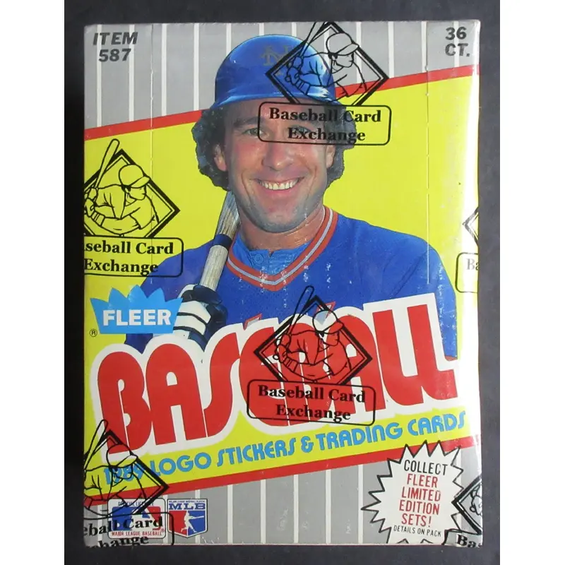 1989 Fleer Baseball Unopened Wax Box (FASC) (Code 91002)