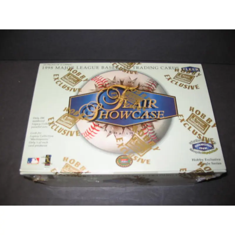 1998 Fleer Flair Showcase Baseball Box (Hobby)