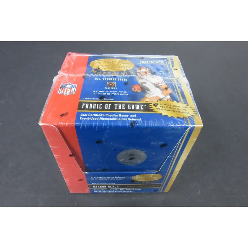 2003 Leaf Certified Materials Football Box (Hobby)