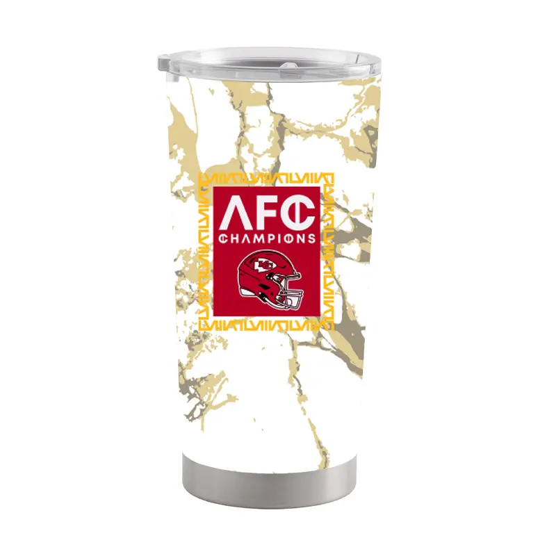 Kansas City Chiefs 20oz Conference Champs Stainless Tumbler
