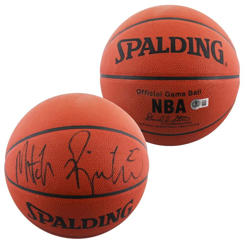Kings Mitch Richmond Authentic Signed Spalding I/O Basketball BAS #BR84340