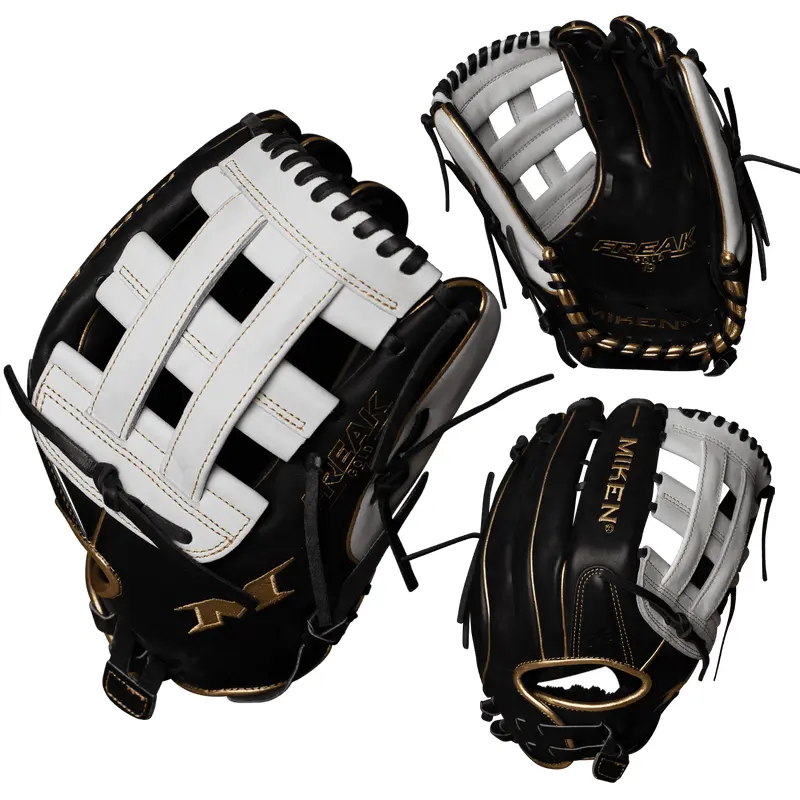 Miken Pro Series 15" Slowpitch Fielding Glove - FREAK Gold - PRO150-BWG