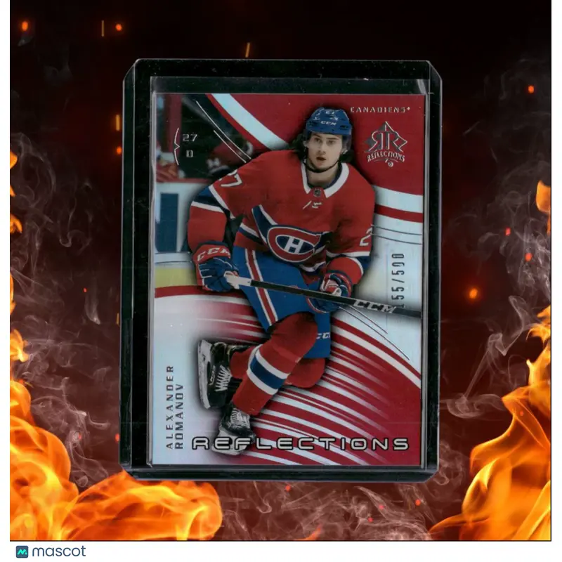 2020-21 Upper Deck Alexander Romanov Retro Reflections Red Rookie 155/500 #24