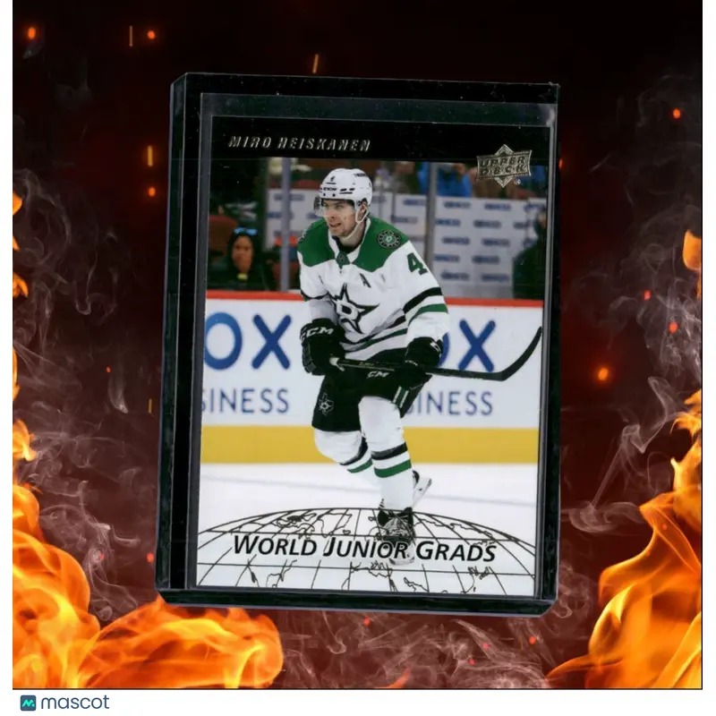 2022-23 Upper Deck Miro Heiskanen World Junior Grads Gold #WG-23