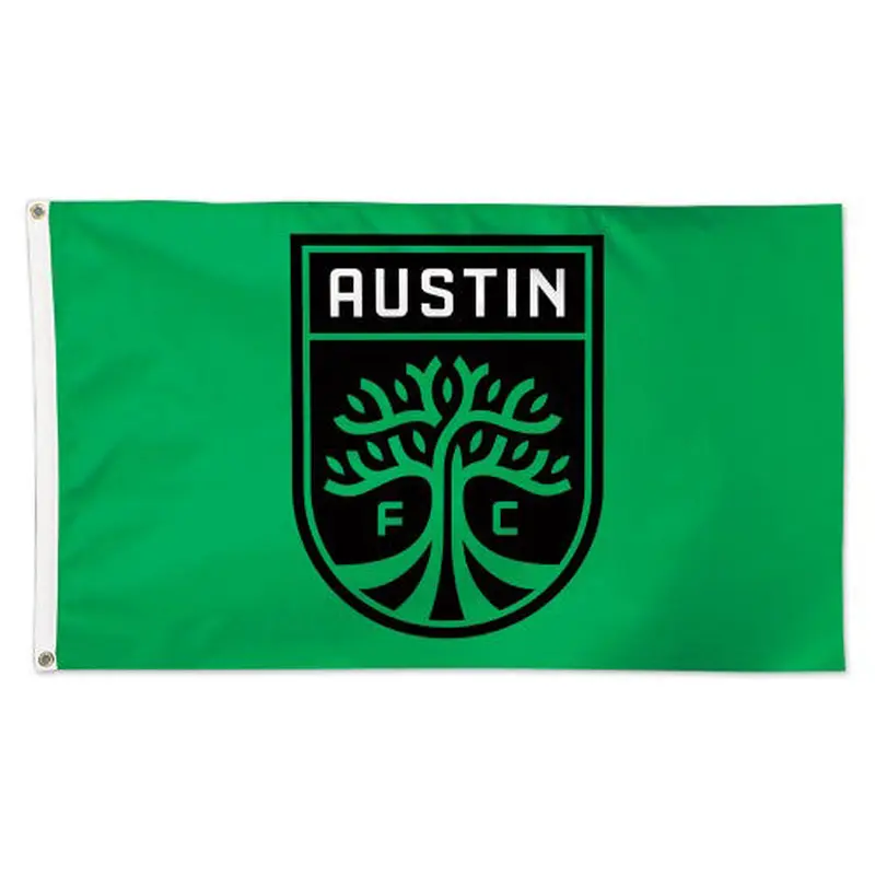 Austin FC Official MLS Soccer Team Deluxe-Edition Premium 3'x5' Flag - Wincraft Inc.