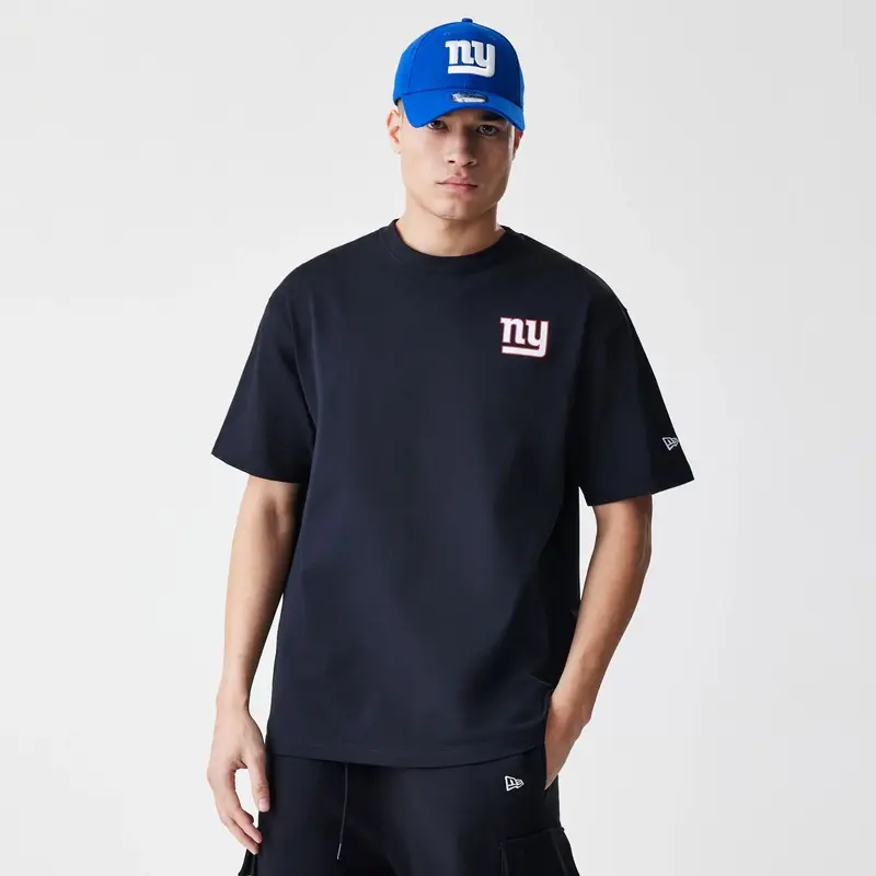 New York Giants NFL Black Oversized T-Shirt