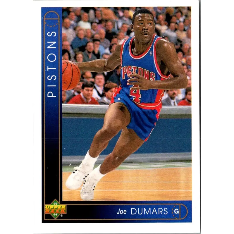 1993 Upper Deck Joe Dumars #42