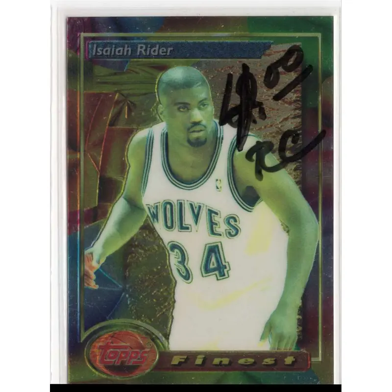 1994 Topps Super Sophomores Isaiah Rider #6