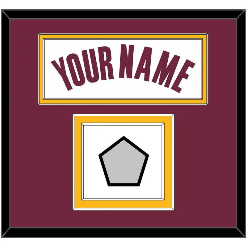 Cleveland Name & Finals Patch - Home White (2010-2017) - Double Mat 3