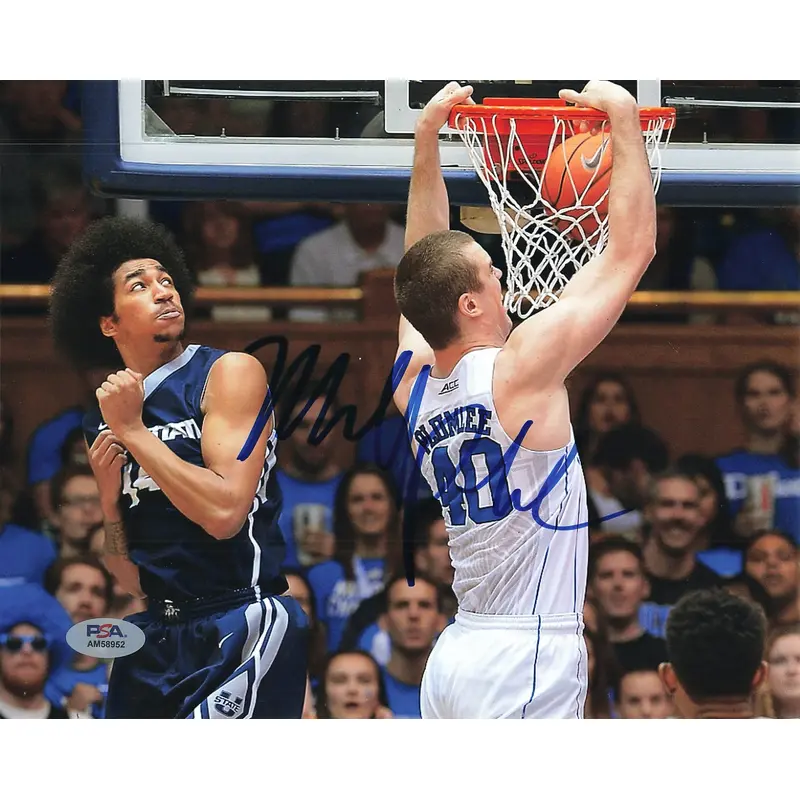 MARSHALL PLUMLEE signed 8x10 Photo PSA/DNA Duke Blue Devils Autographed