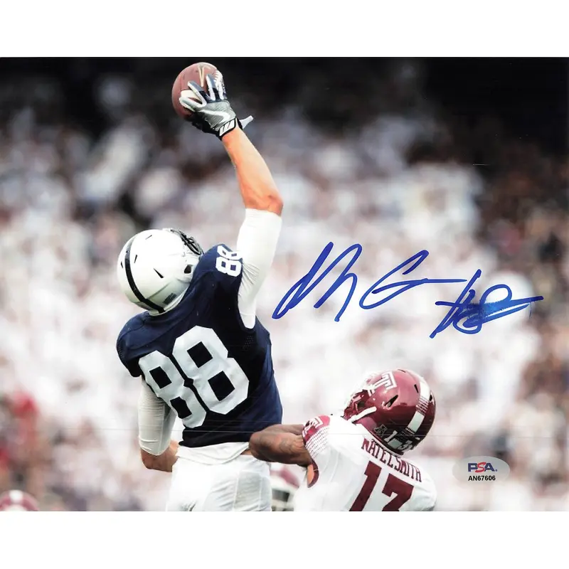 Mike Gesicki signed 8x10 photo PSA/DNA Penn State Autographed
