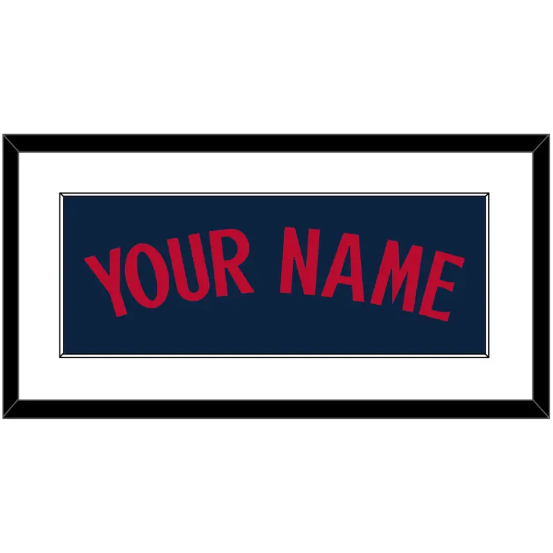 Minnesota Name - Alternate Road Navy - Single Mat 1