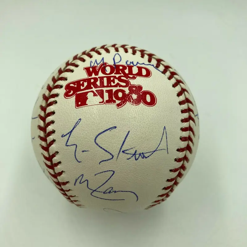 1980 Team USA Miracle on Ice Team Signed 1980 World Series Baseball JSA Olympics