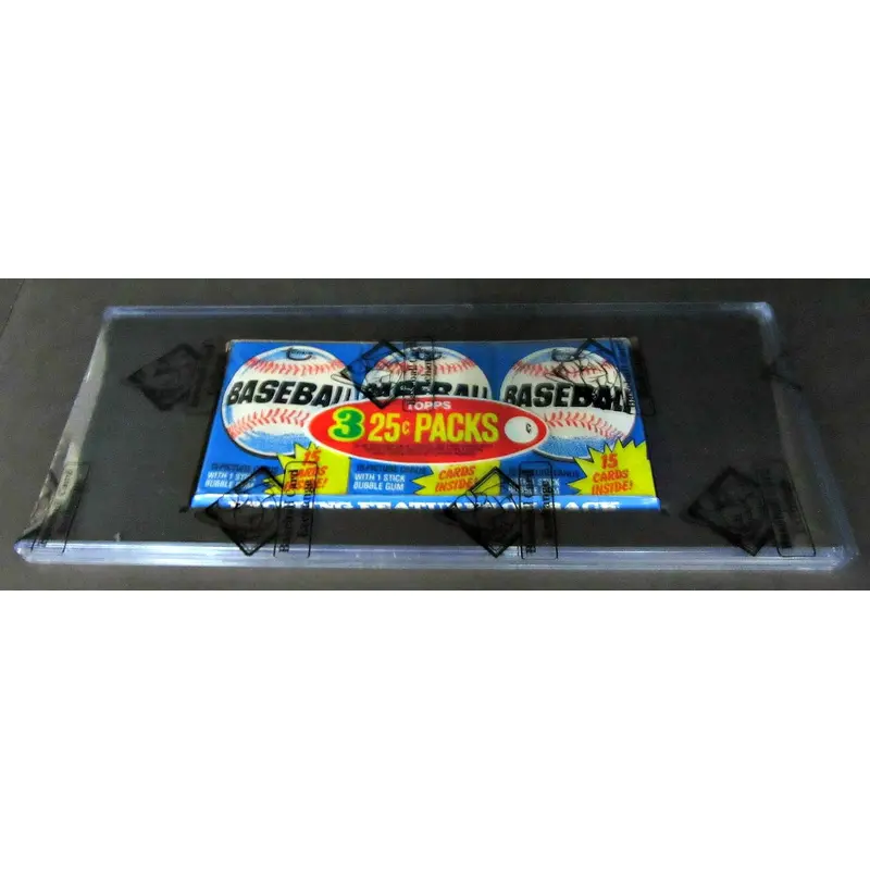 1980 Topps Baseball Unopened Wax Pack Tray