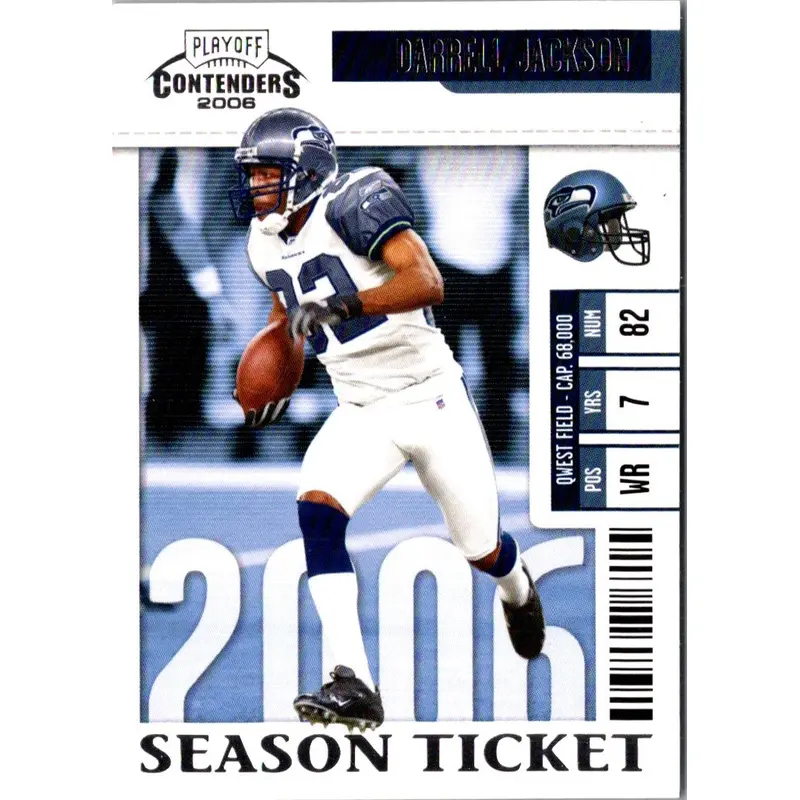 2006 Playoff Contenders Darrell Jackson #84