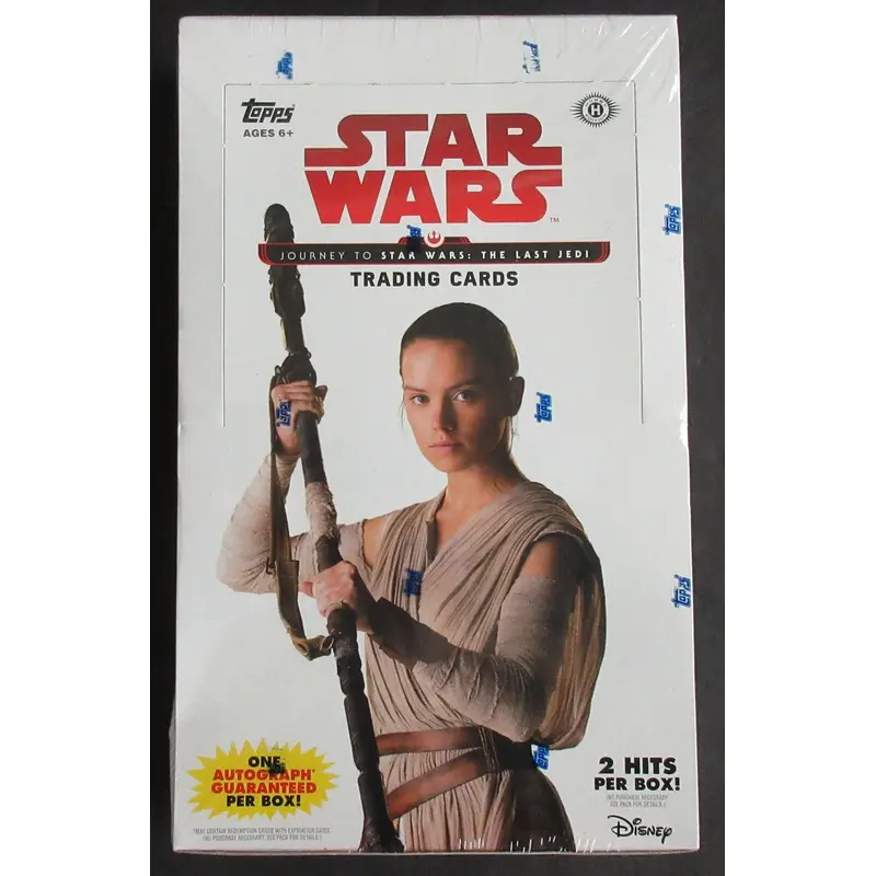 2017 Topps Star Wars Journey To Star Wars: The Last Jedi Box (Hobby) (24/8)