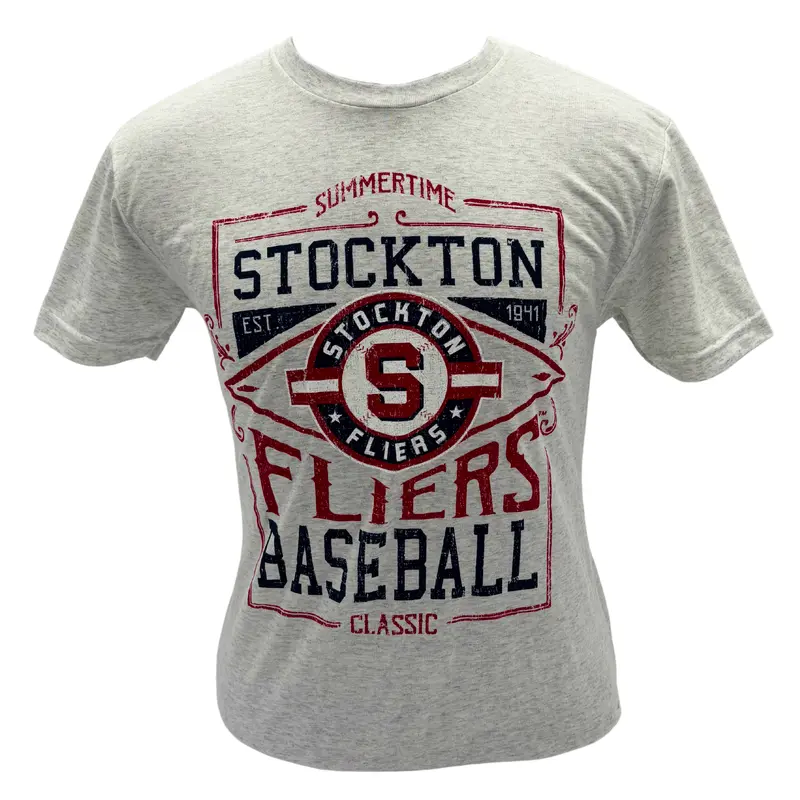 108 Stitches Stockton Fliers T-Shirt