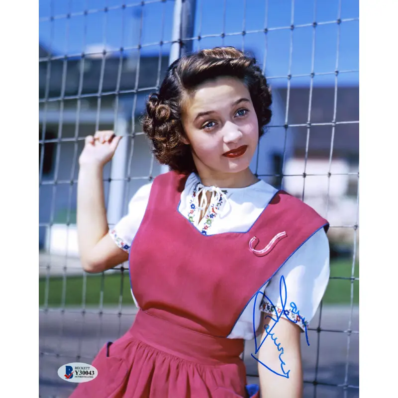 Jane Powell A Date with Judy Authentic Signed 8x10 Photo Autographed BAS #Y30043