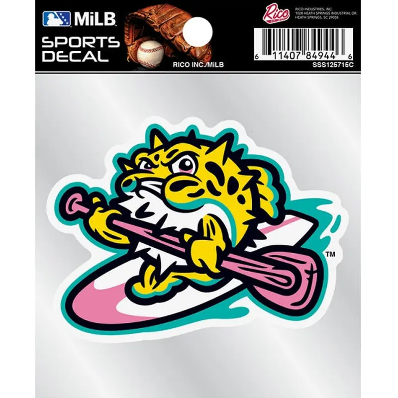 Jersey Shore BlueClaws TNC Locals 4x4 Logo Decal