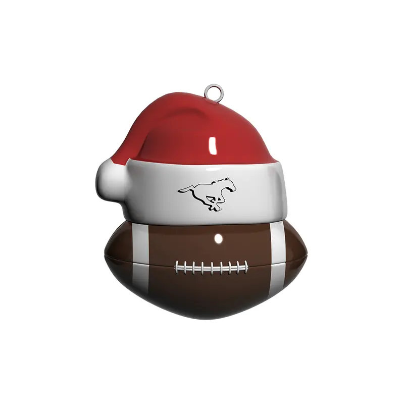 CFL Calgary Stampeders Ball Ornament