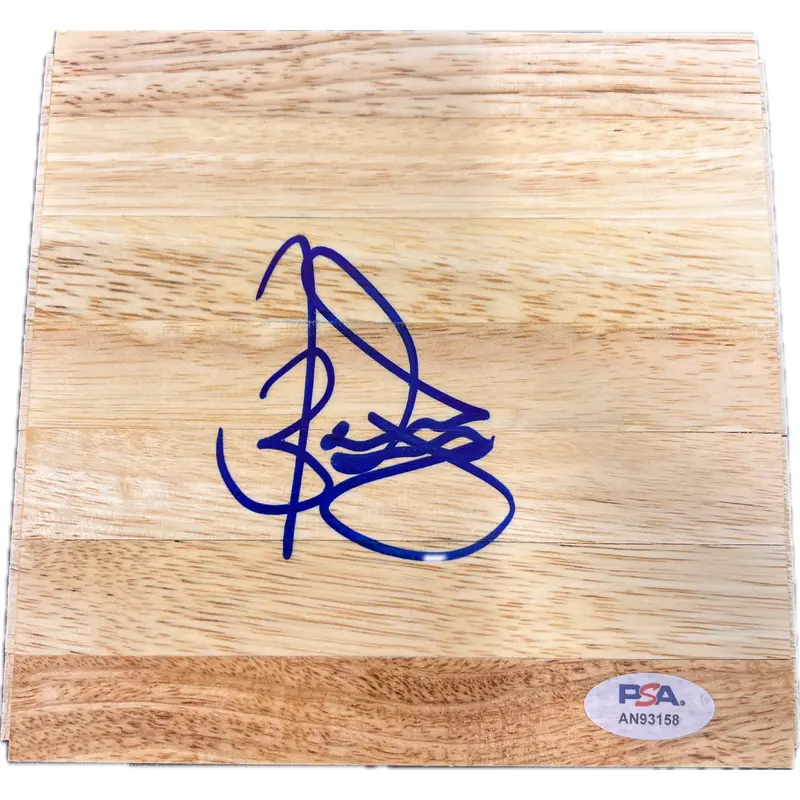 Brent Barry Signed Floorboard PSA/DNA Spurs Autographed