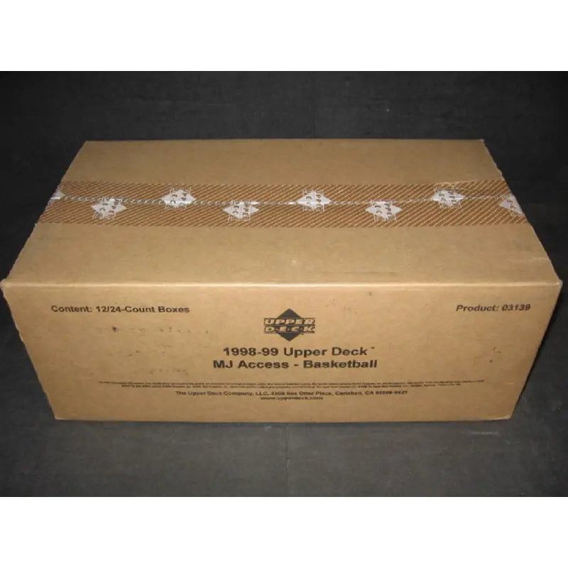 1998/99 Upper Deck MJ Access Basketball Case (12 Box)